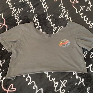 LA CA cotton on off shoulder crop